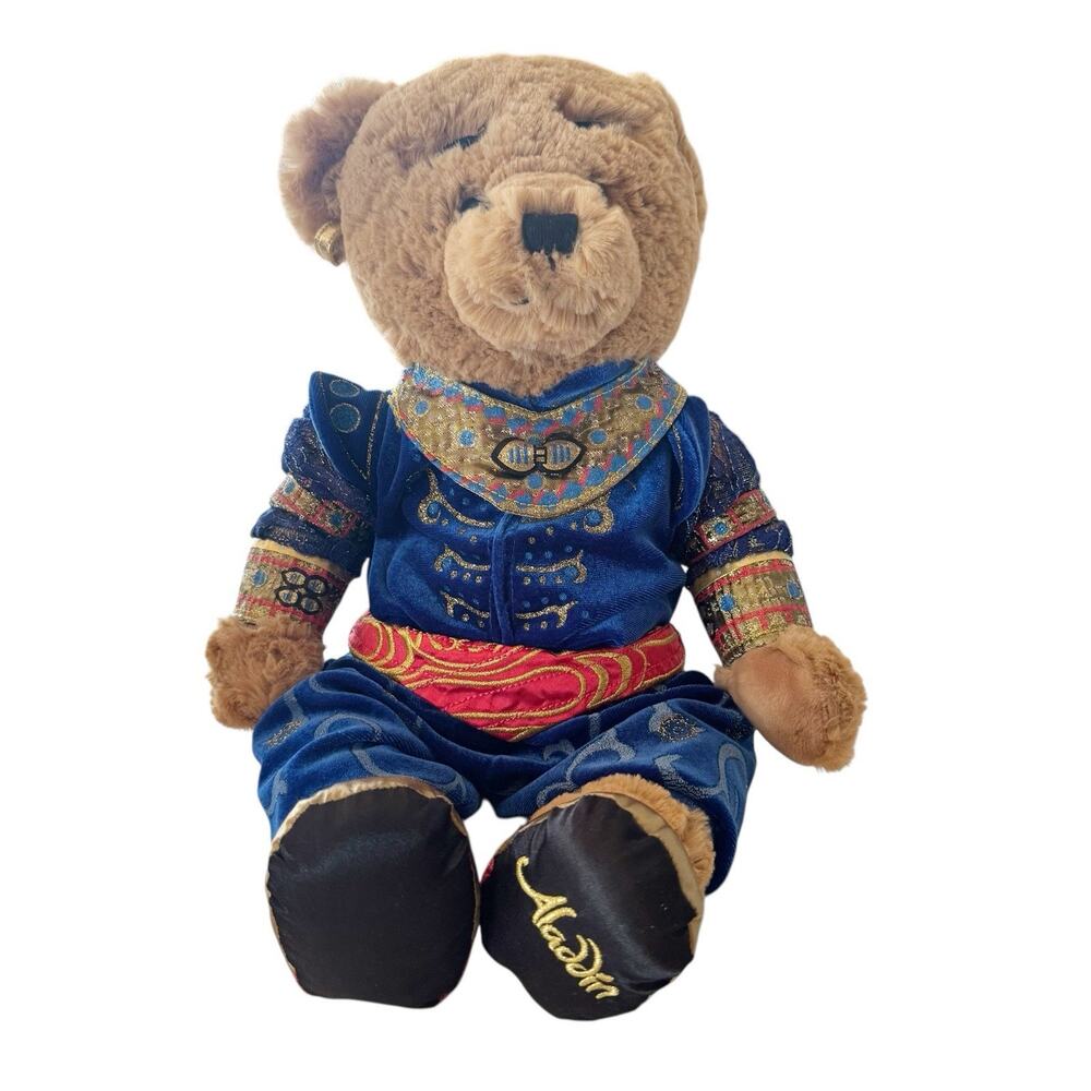 Disney Aladdin‎ The Musical Genie Teddy Bear Exclusive Plush Cuddly Soft Toy